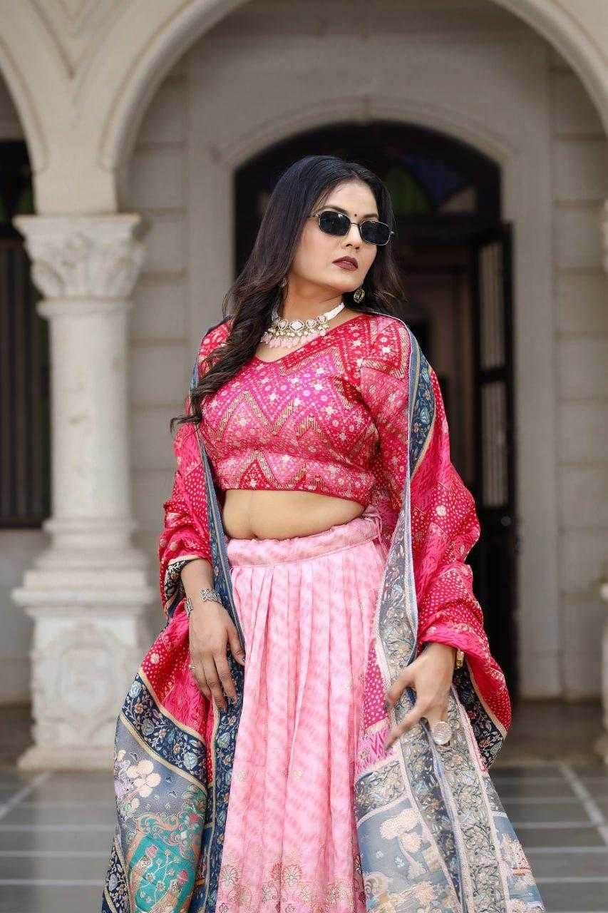 Viscose Traditional Designer Lehenga Choli - MYLUXURY LANE ENTERPRISE